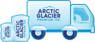 Arctic Glacier Banner