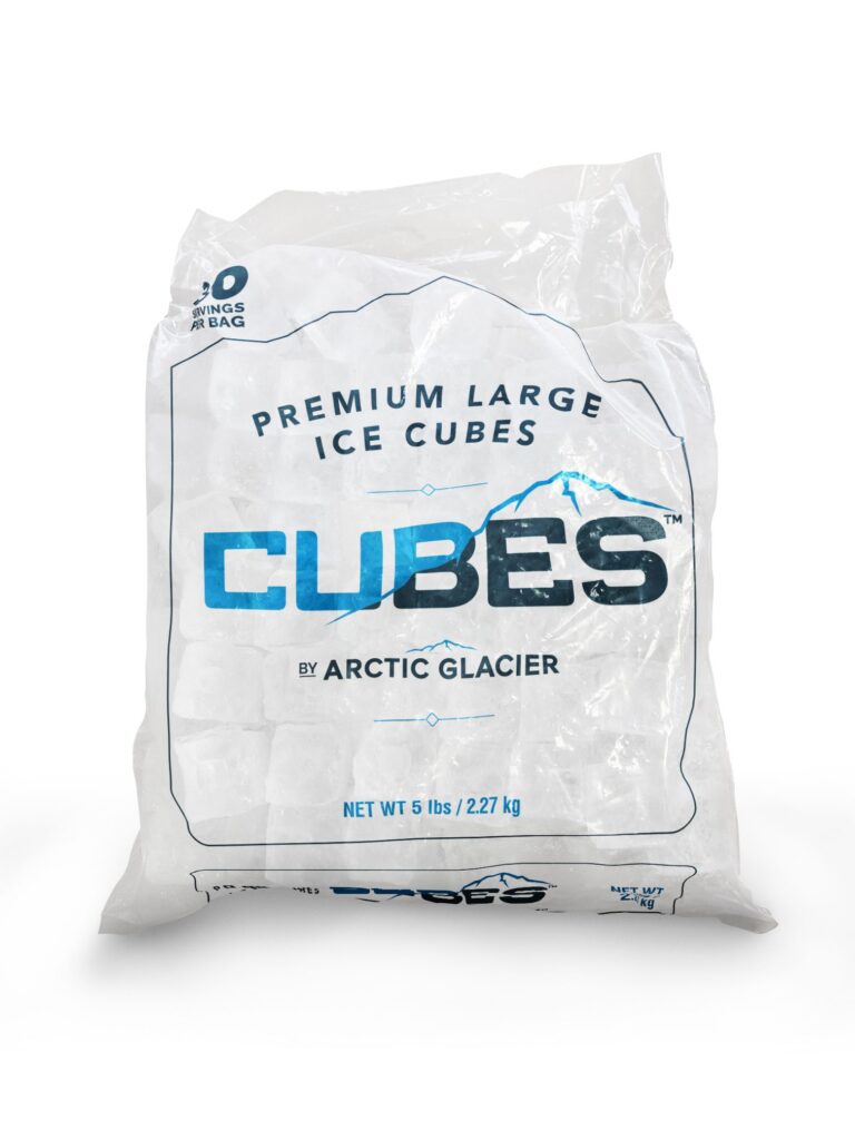 classic square ice cubes for cocktailss : Arctic Glacier